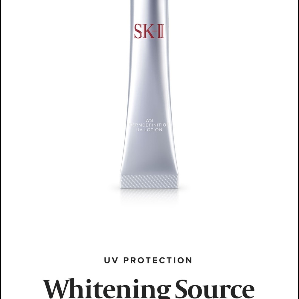 SK-II Luxurious skin care line from Japan.